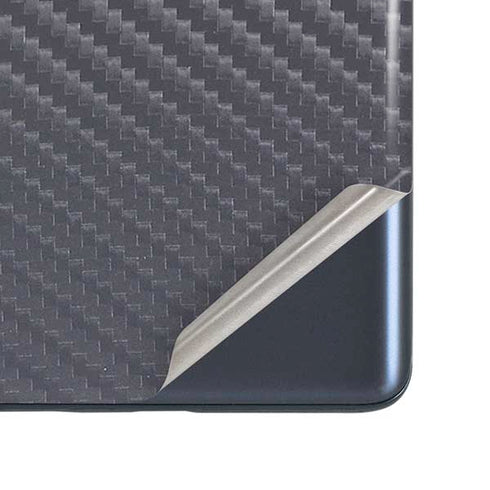Silver Carbon Fiber Specialty Texture Material Galaxy S20 Fan Edition Skin